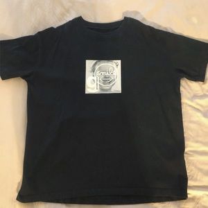 Black Overall Tshirt